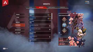 Wraith heirloom orgin account