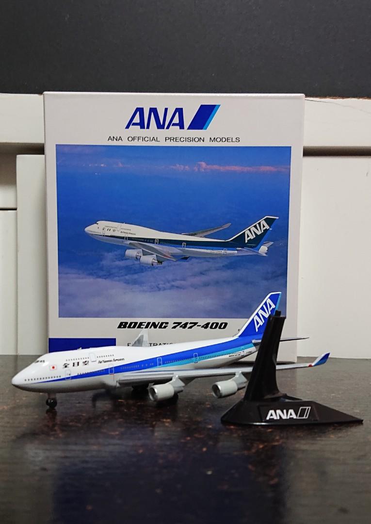 ☆日本の職人技☆ Blue 玩具& Box 波音747-400 ANA 1/200 興趣及遊戲