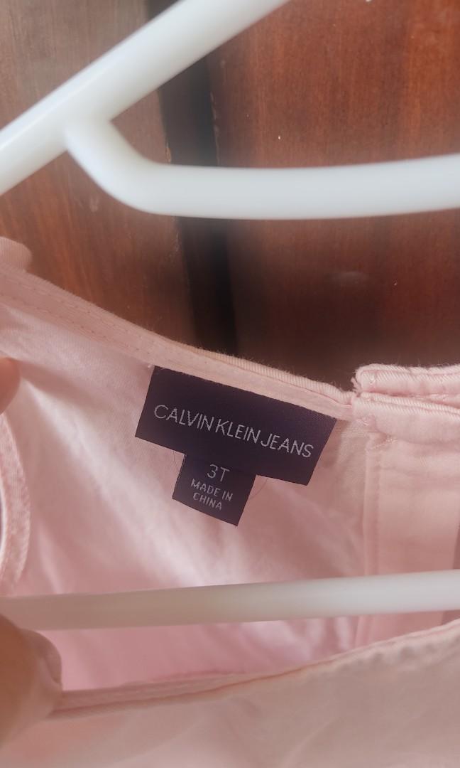 Calvin klein toddler dress hot sale
