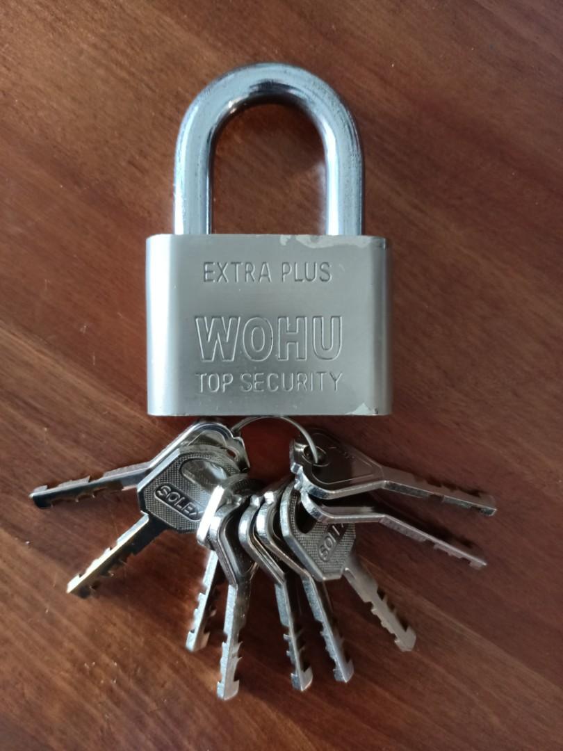9 Keys Gate Lock, Everything Else on Carousell