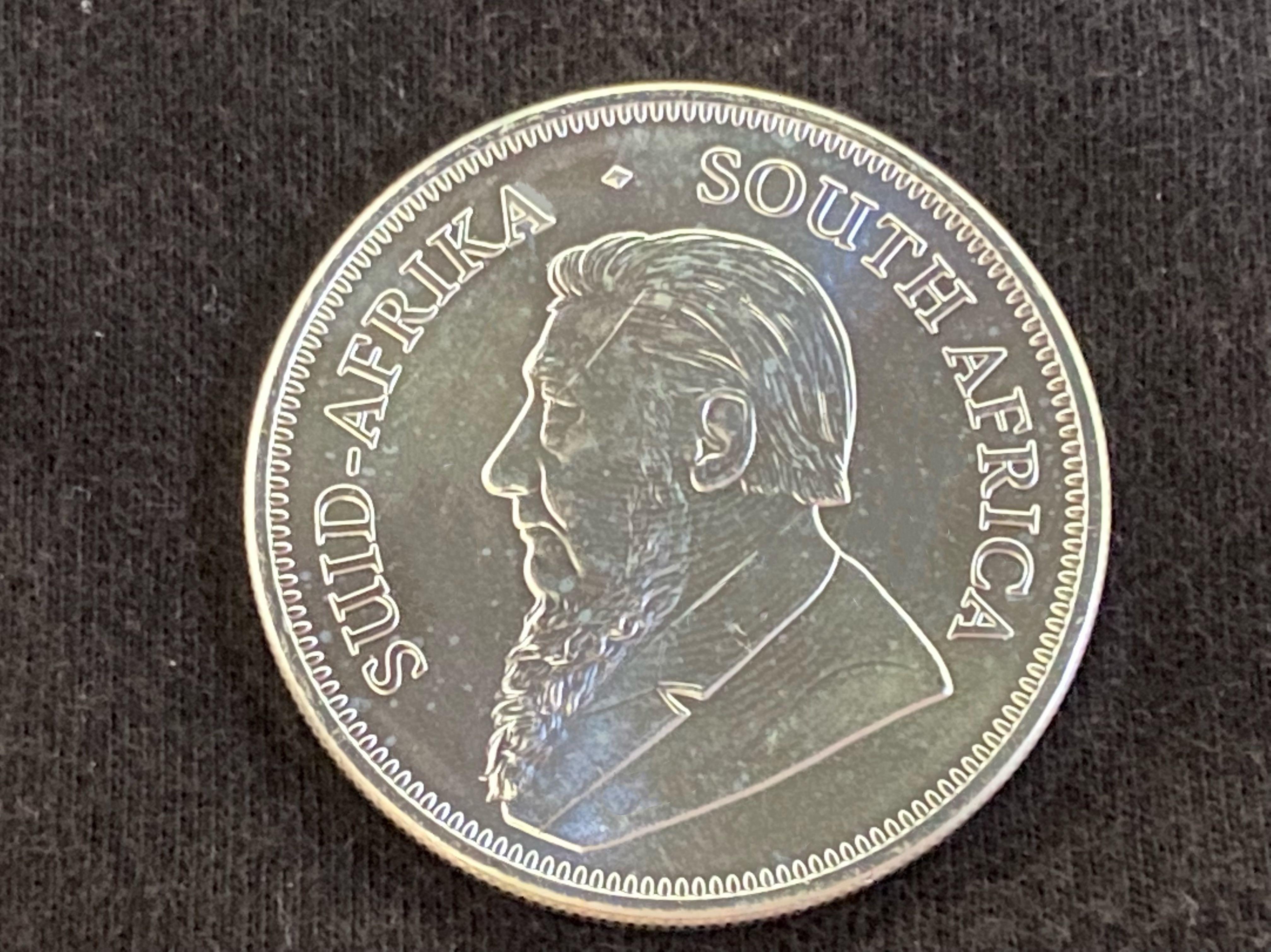 南非🇿🇦。 富格林羚羊.999 銀幣1盎司(20), 興趣及遊戲, 收藏品及紀念品, 錢幣- Carousell