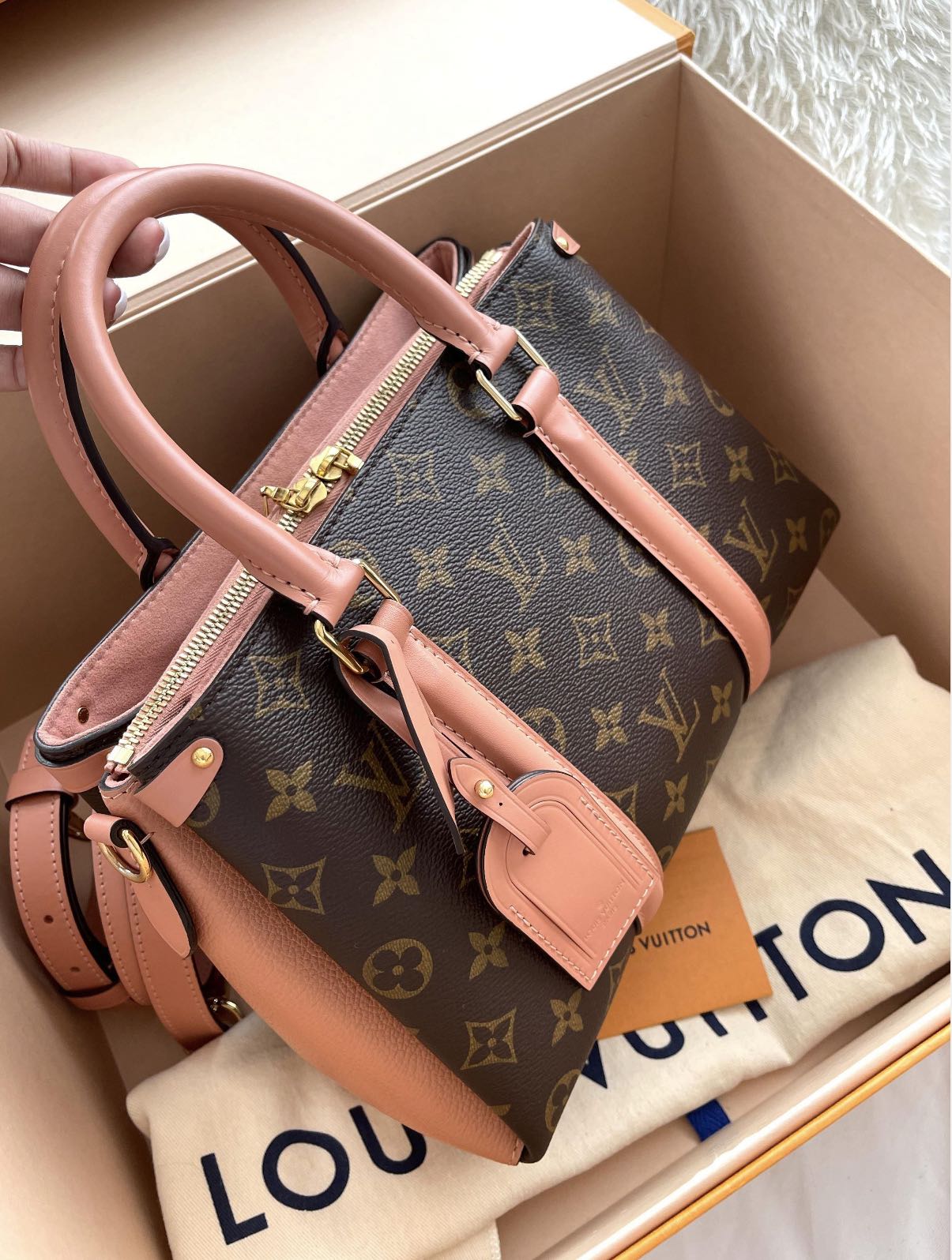 LOUIS VUITTON Monogram Saint Placide Peche 1257737