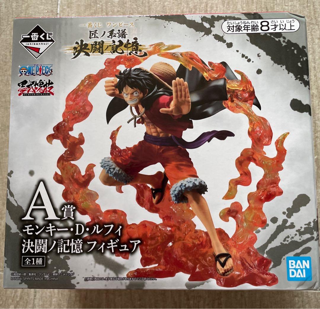 海賊王one Piece 決闘記憶墨式魂技一番賞a賞路飛 興趣及遊戲 玩具 遊戲類 Carousell