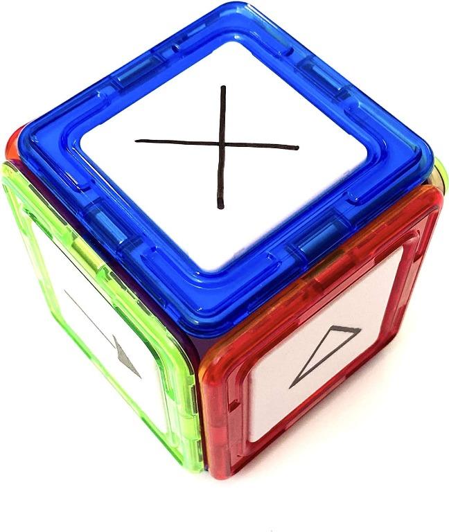 A17 11 Plus Magnetic Cube Net Aid for Non-Verbal Reasoning and 3D ...