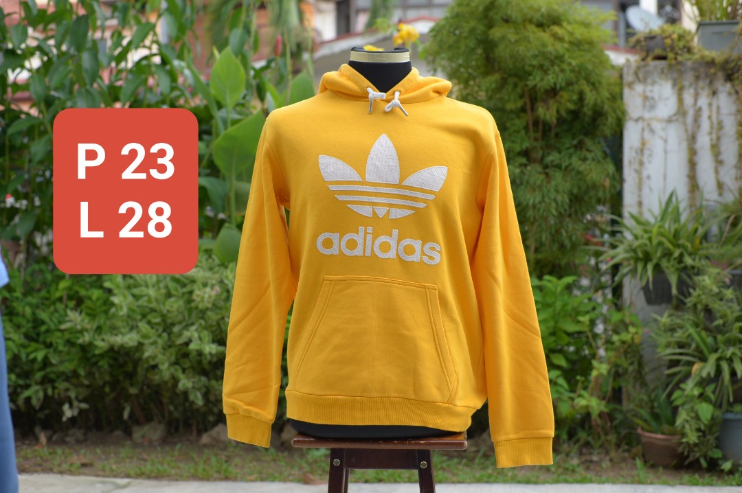 buzo adidas mostaza