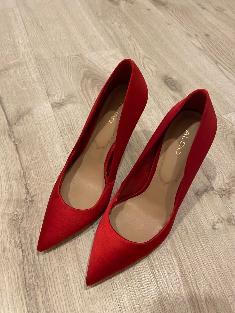 Aldo red stilettos outlet