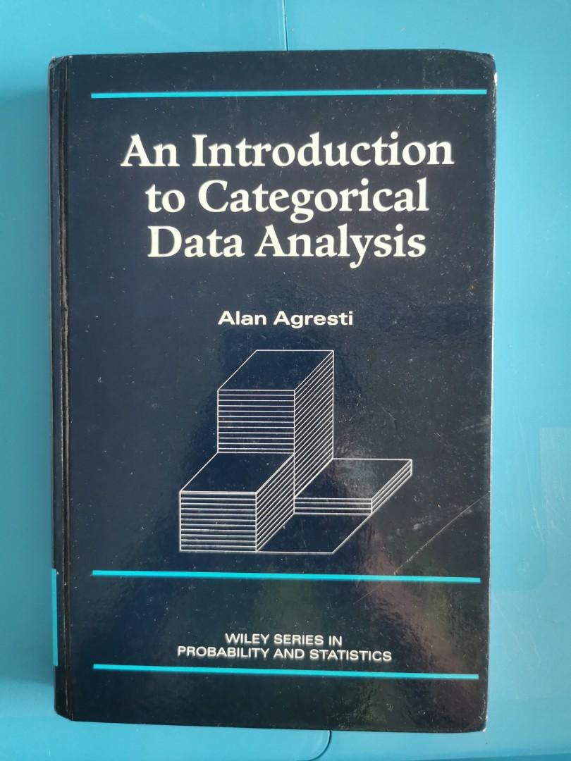 An Introduction To Categorical Data Analysis Hobbies Toys Books Magazines Textbooks On Carousell