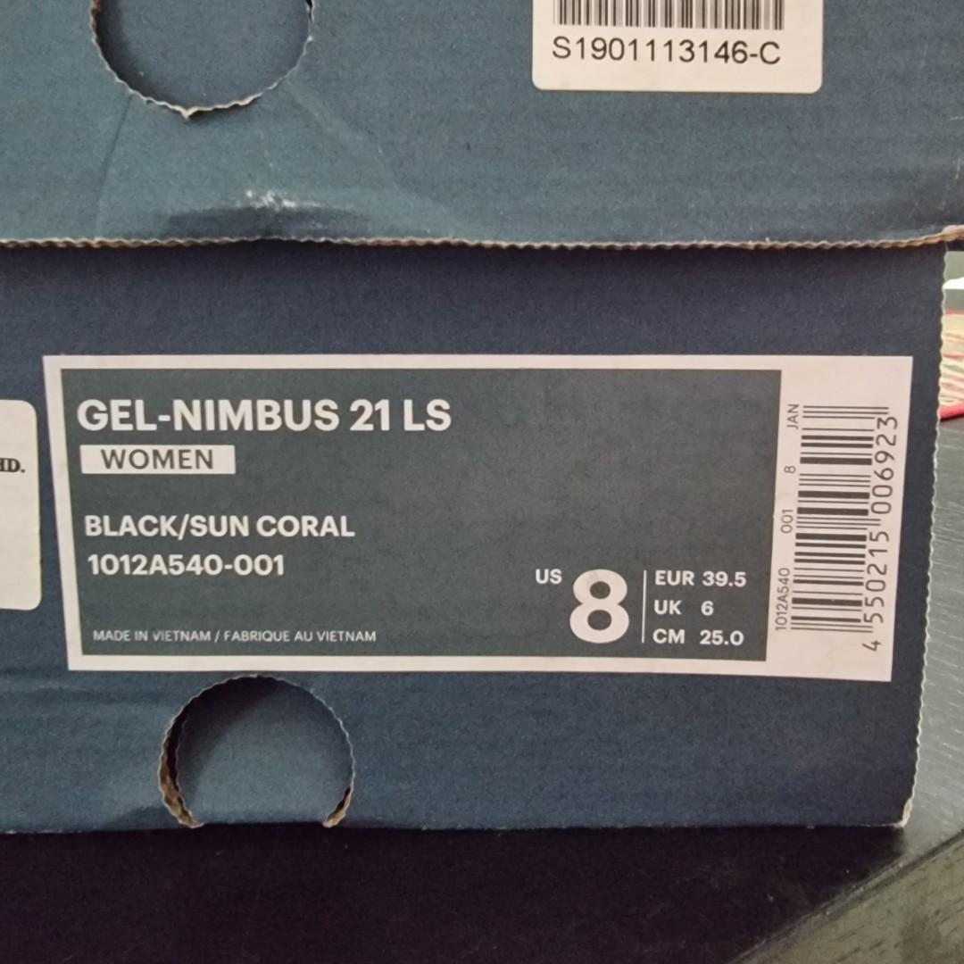 Asics Gel Nimbus 21 LS Women Women s Fashion Activewear on Carousell