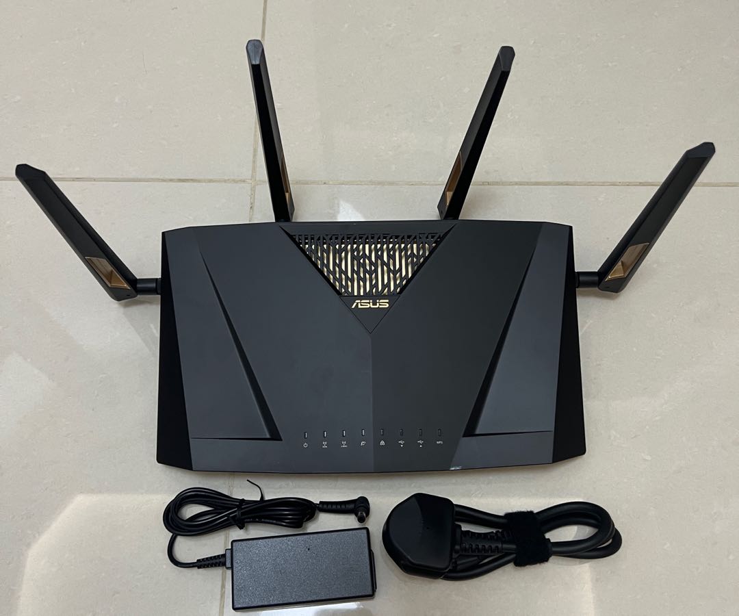 Ax88 Router Asus Router RT-AX88U, Computers & Tech, Parts & Accessories, Networking ...