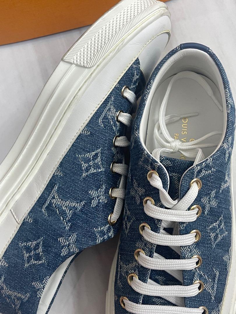 Louis Vuitton Stellar Denim Sneakers, Luxury, Sneakers & Footwear on  Carousell