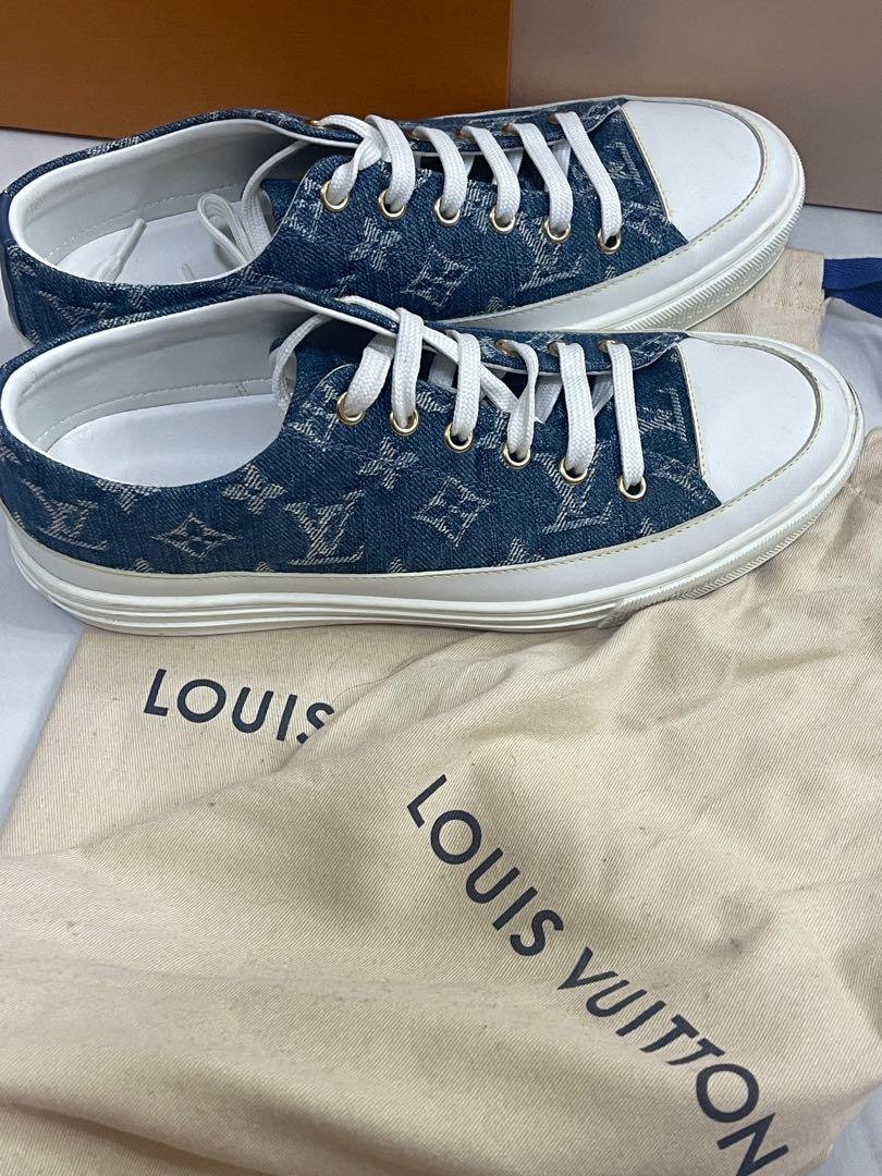 Louis Vuitton Womens Stellar Sneaker Denim White EU 36 / UK 3 – Luxe  Collective