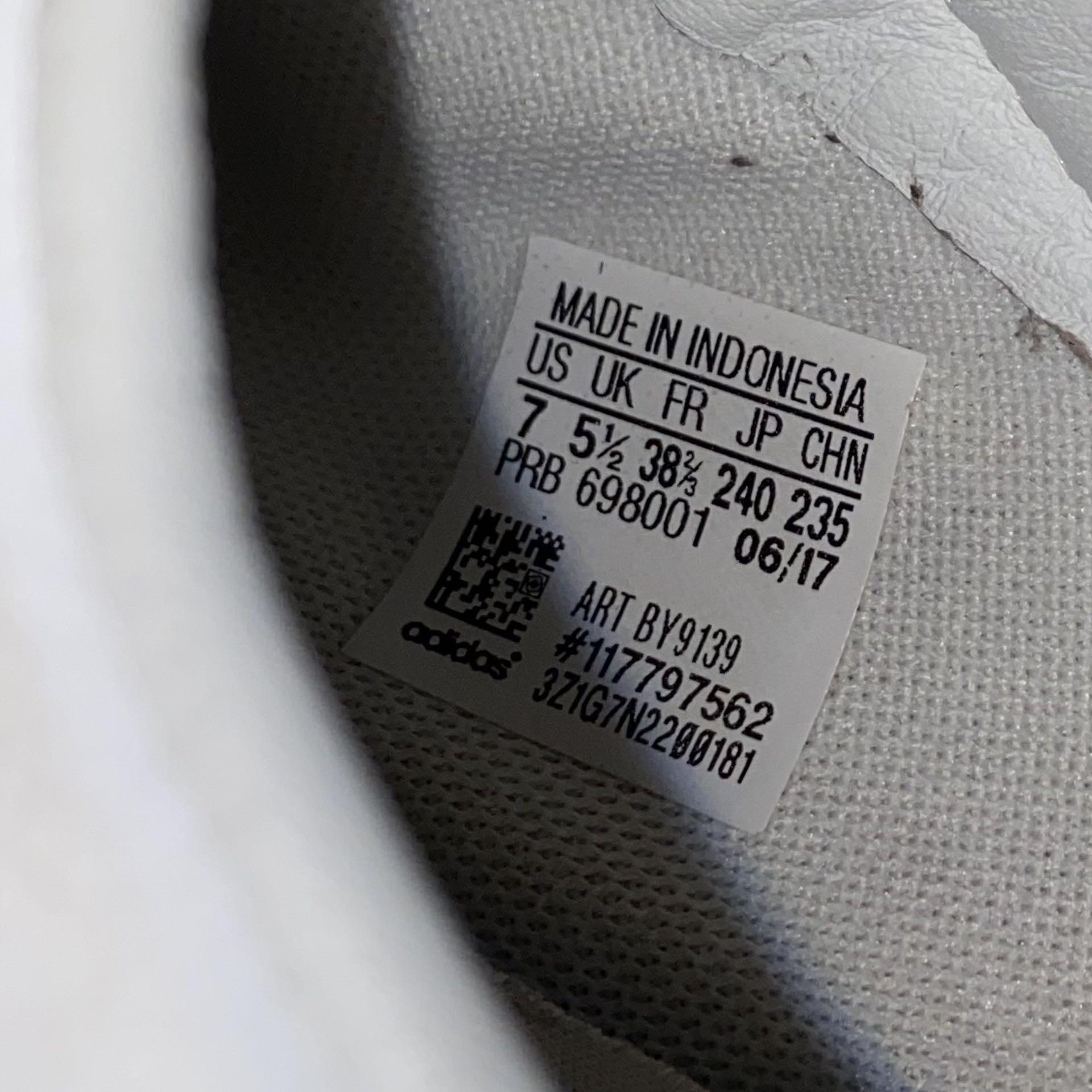 Authentic Adidas Superstar Slip On BY9139 in White