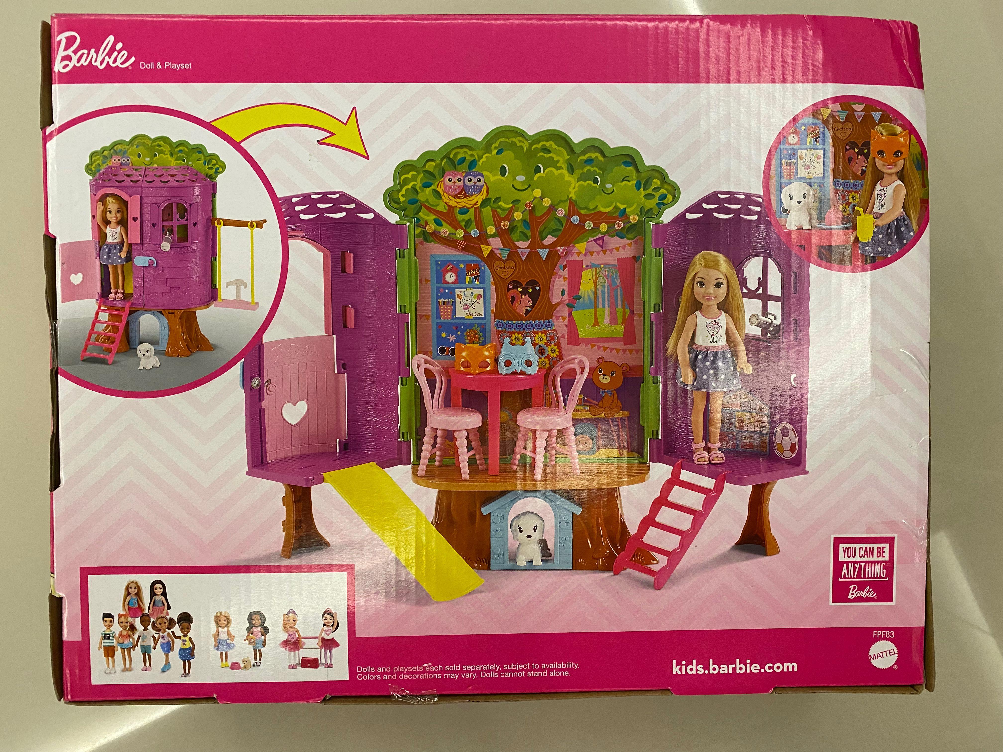 Barbie club sales chelsea treehouse house