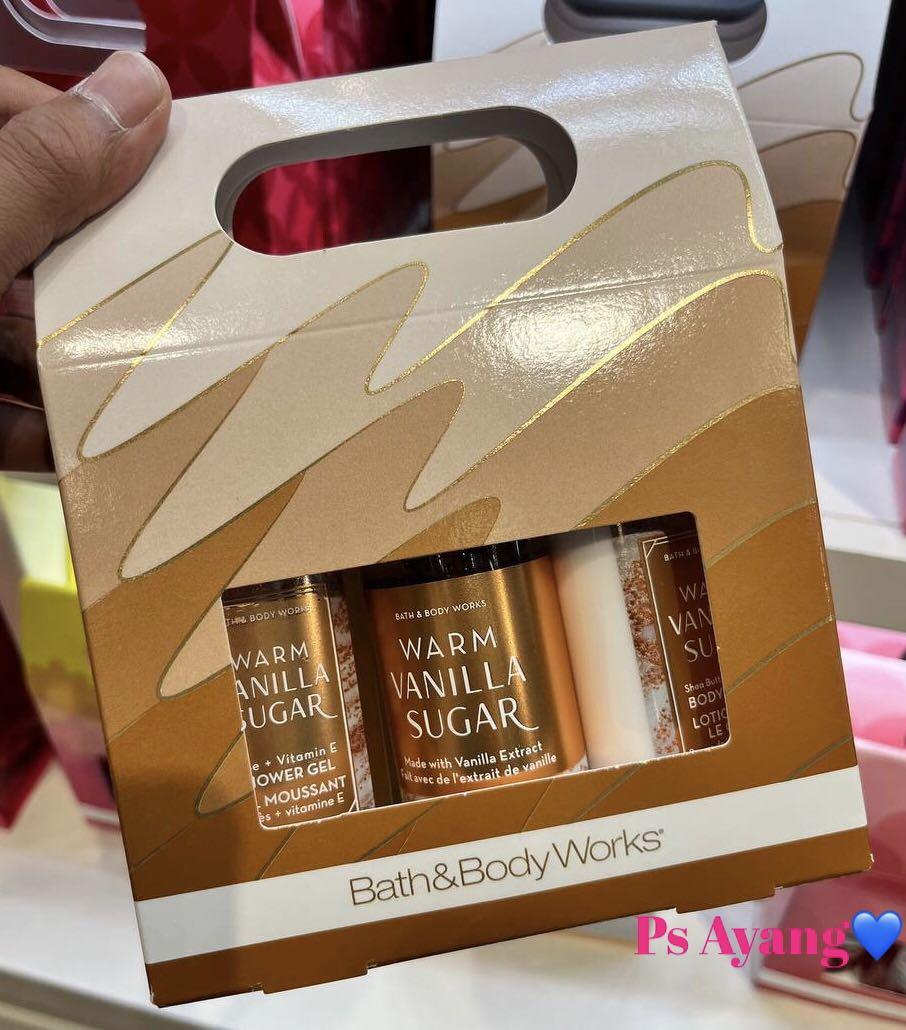 Bath and Body Works Warm Vanilla Sugar  Mini Gift India  Ubuy