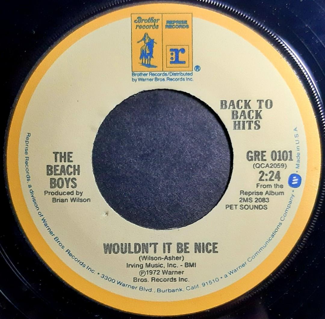 Beach Boys Vinyl Record 7
