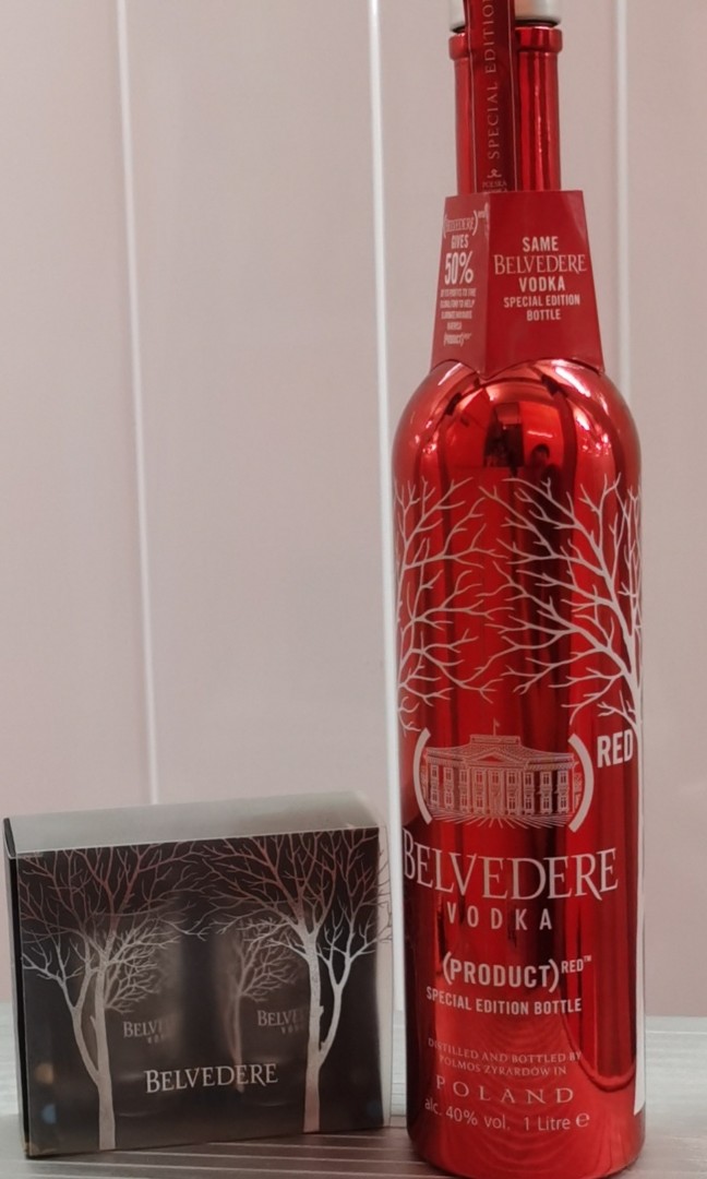 Belvedere Vodka Red Limited Edition 2018 by Laolu, 40%, 1,75 l