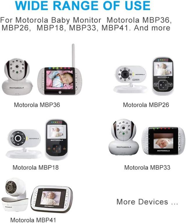 Parent Monitor Motorola Video Baby Monitor Mbp33s BERLS 6V