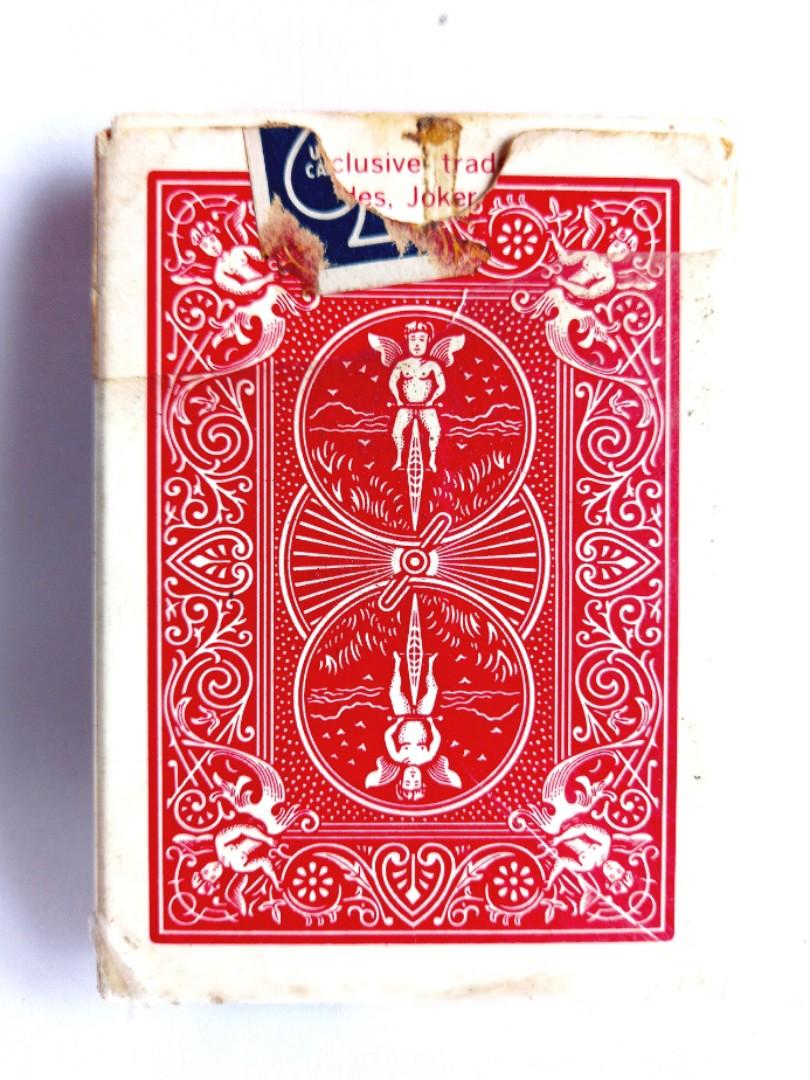 BICYCLE Rider Back Poker 808 playing cards from the 1990s air cushion finish made in USA used Hobbies Toys Memorabilia Collectibles Vintage Collectibles on Carousell