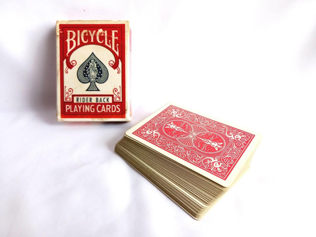 Bicycle rider back playing cards poker 808 best sale