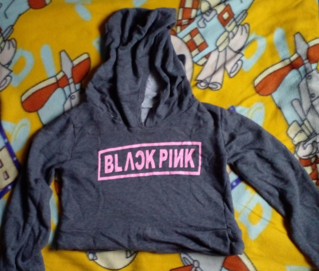 BLACKPINK Croptop jacket Women s Fashion Tops Others Tops on