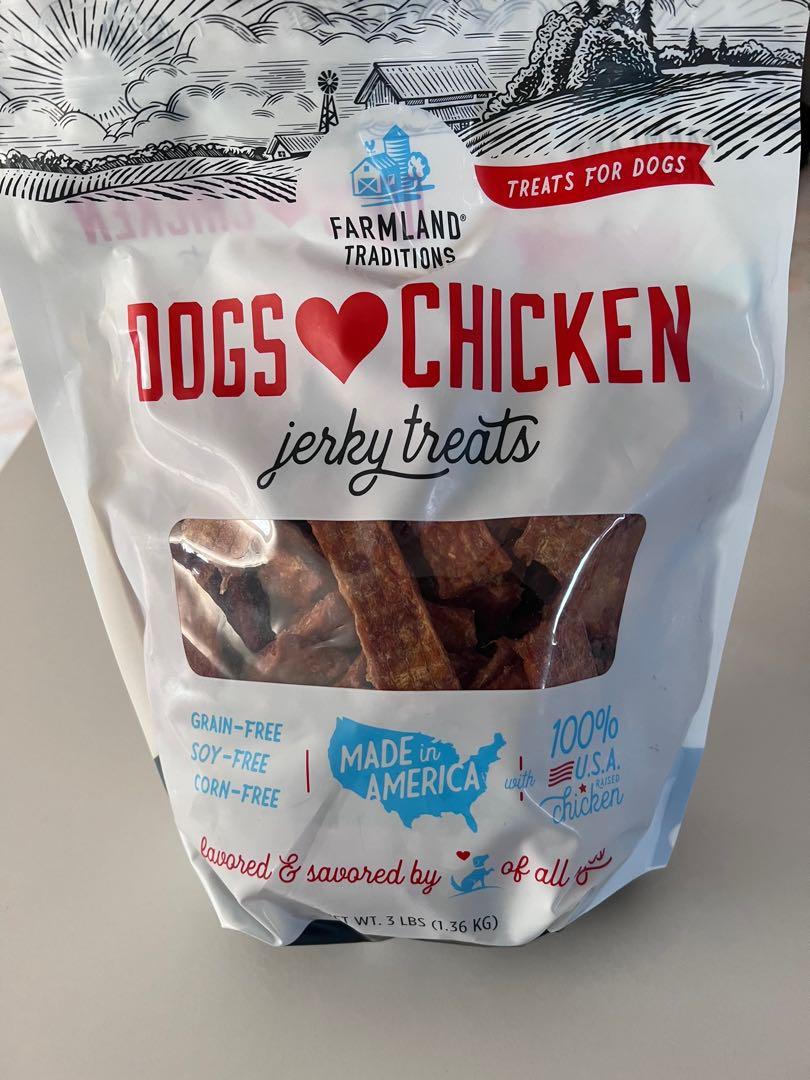 BNIB Pet Dog Food Farmland Traditions Jerky 1.36 kg Pet Supplies
