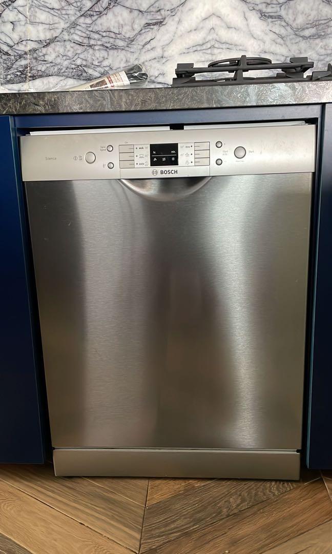 bosch exxcel dishwasher silver