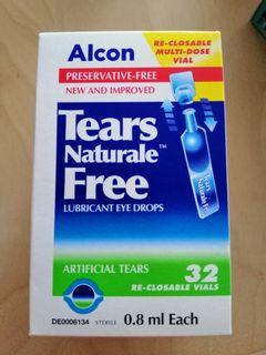 Brand  New Alcon Tears Naturale Free Lubricant Eye Drops