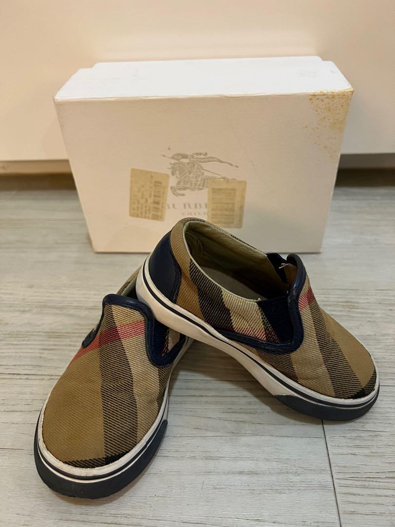 Burberry kids shoe size new arrivals