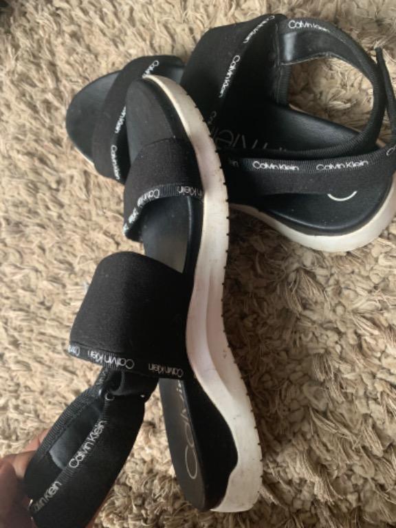 Calvin klein uno sandals sale