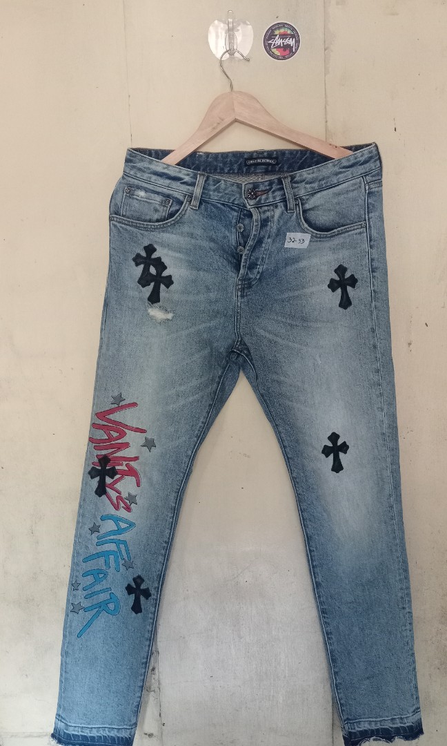 CHROME HEARTS X LEVIS PANTS, Men's 