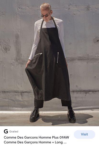 COMME DES GARCONS Homme Plus Apron Men s Fashion Coats Jackets and Outerwear on Carousell