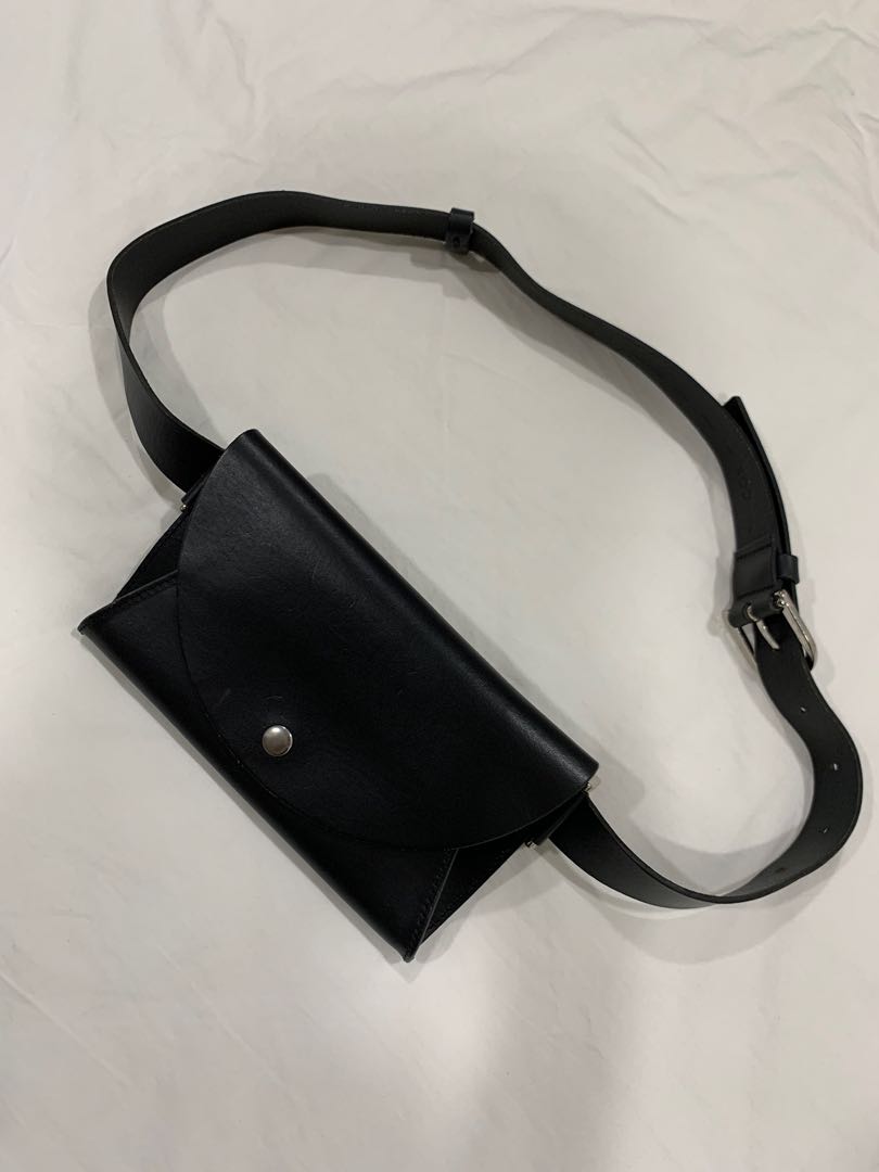 COS Leather Belt Bag, Men's Fashion, Bags, Belt bags, Clutches and 