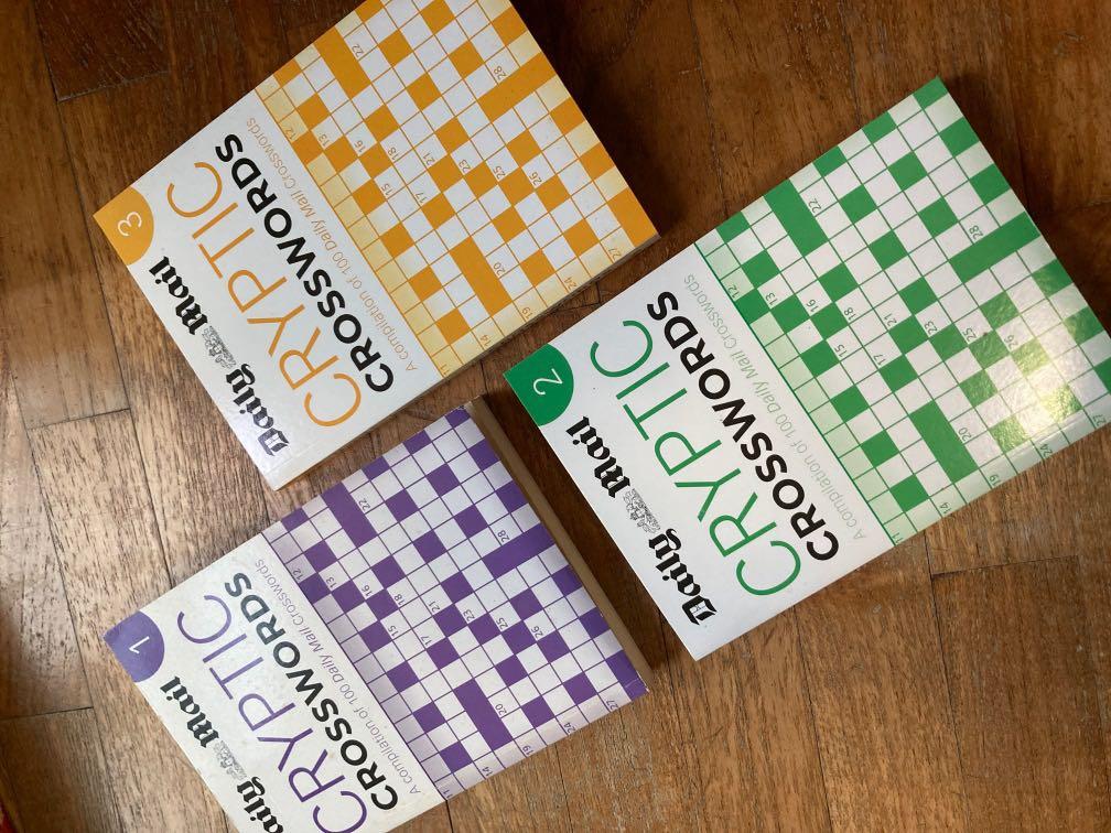 Crossword Puzzles, Hobbies & Toys, Books & Magazines, Fiction ...