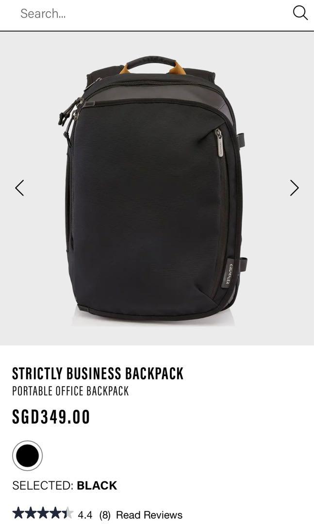 Crumpler STRICTLY BUSINESS BACKPACK, Men's Fashion, Bags, Backpacks on ...