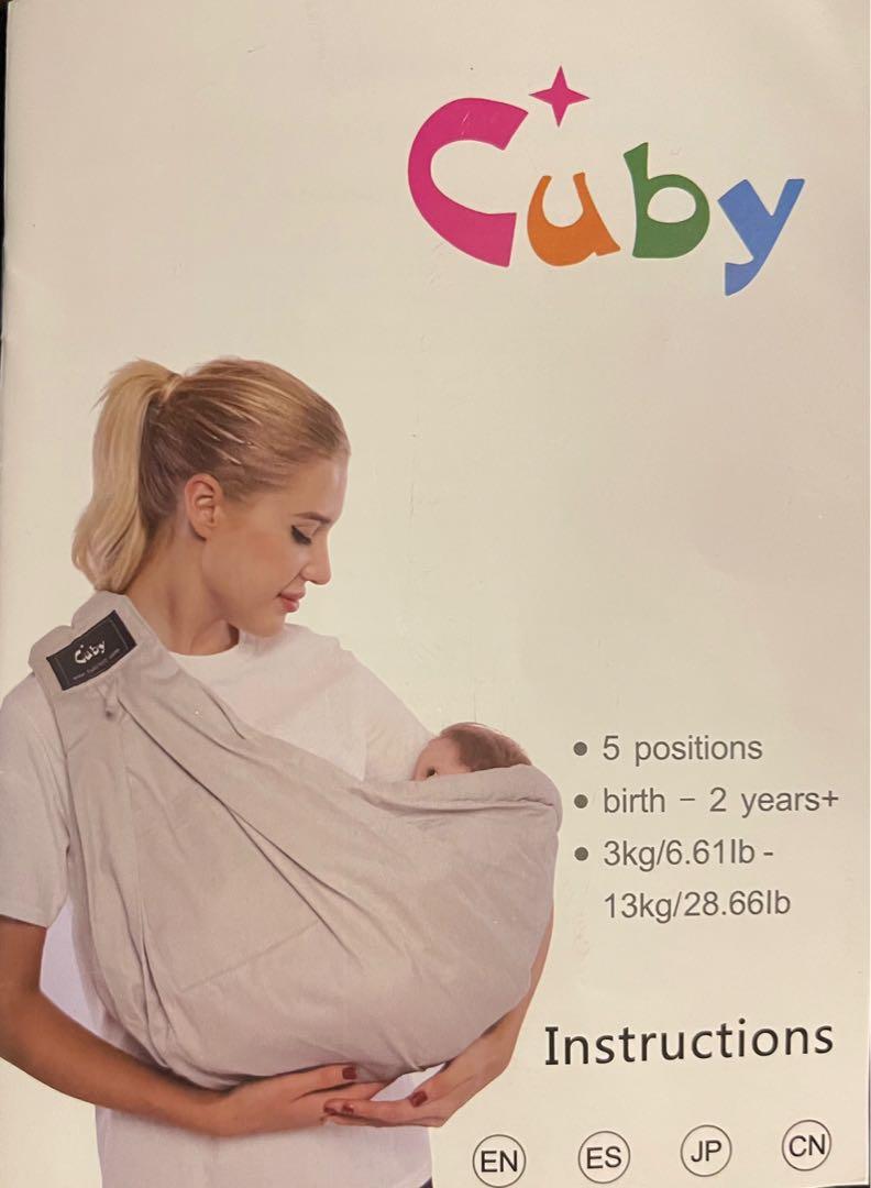 Cuby baby sling instructions clearance