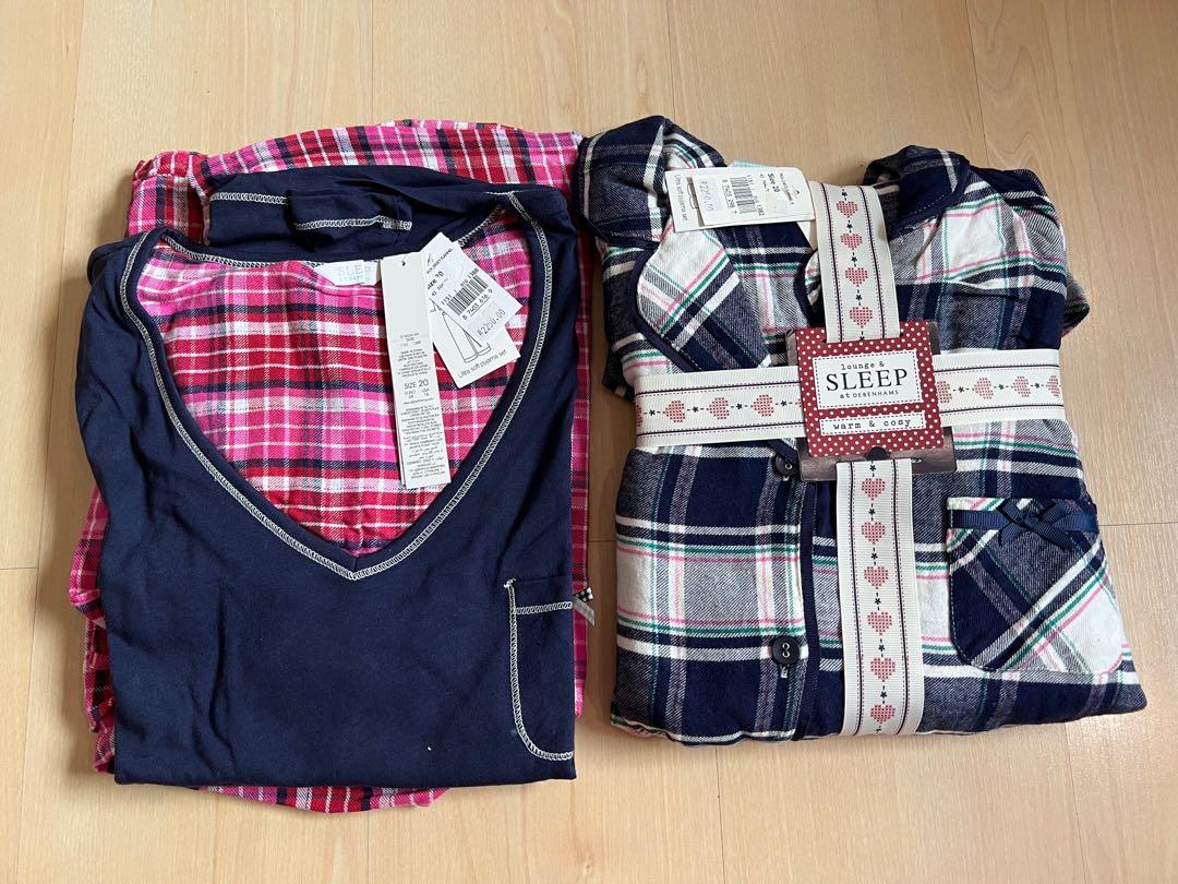Debenhams Sleep Plus Size PJ Sets (Category: Undergarments & Loungewear) located in Manila. Submitted by thenoveltyprojectph (Listing ID 1171446863, Image 1). Description: Debenhams Sleep Plus Size PJ Sets - Both UK Size 20 - Php 1,800 each + SF - Take both for Php 3,200 + SF - Both brand new; one set only removed from packaging but never fitted - Super soft materials, comfortable for sleep • V-Neck Flannel Set • Collared Full Flannel Set ❌ SOLD❌