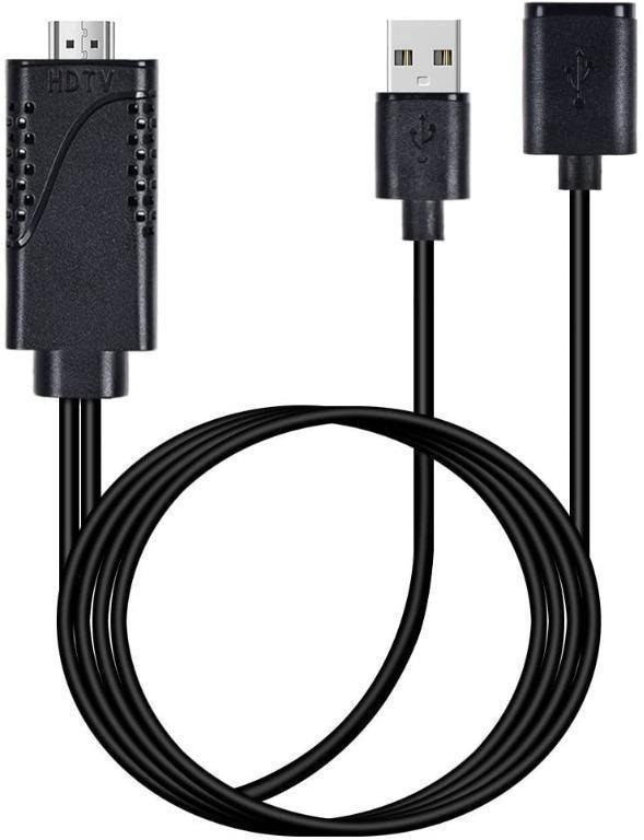 Hagibis Lightning to HDMI Cable 1080P HDTV TV Digital AV Adapter