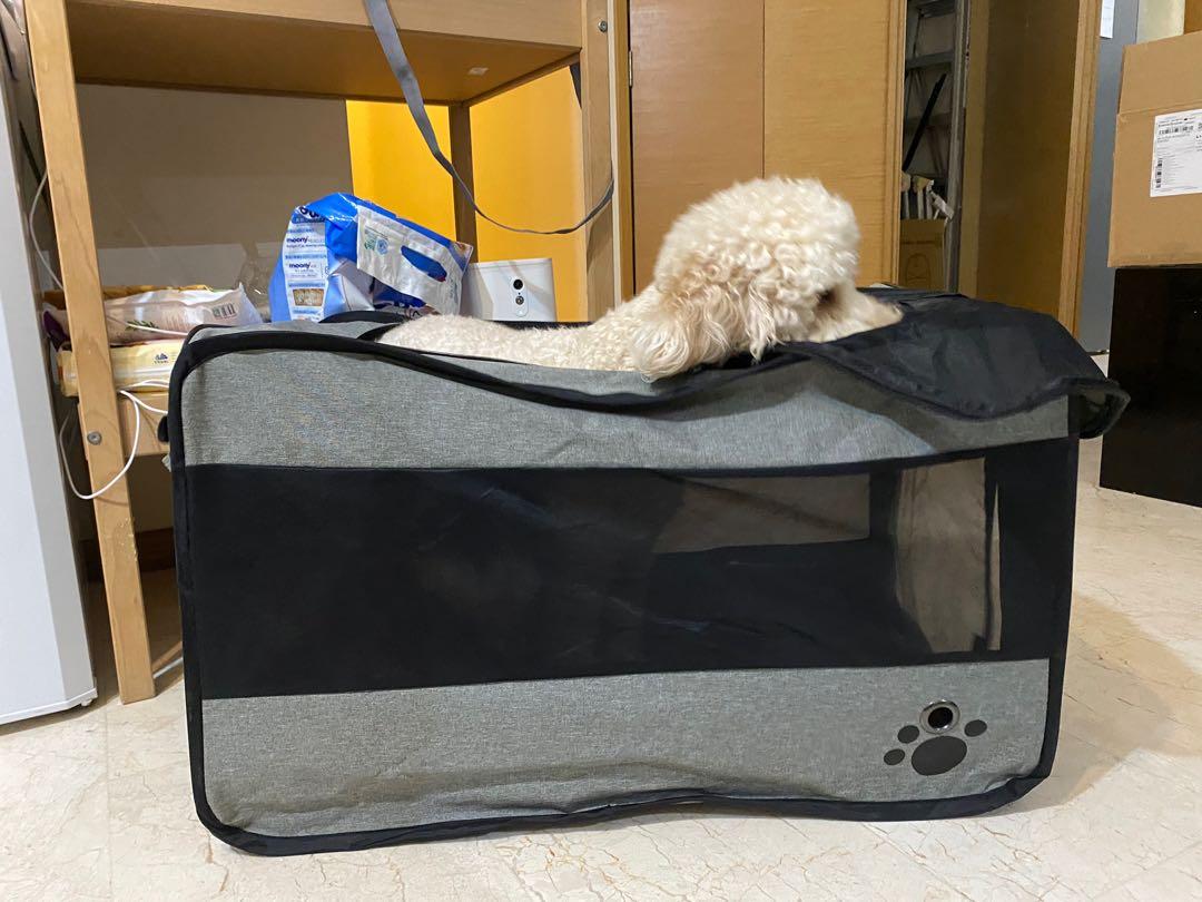 Dog mobile tent pet carrier foldable dog carrier Pet