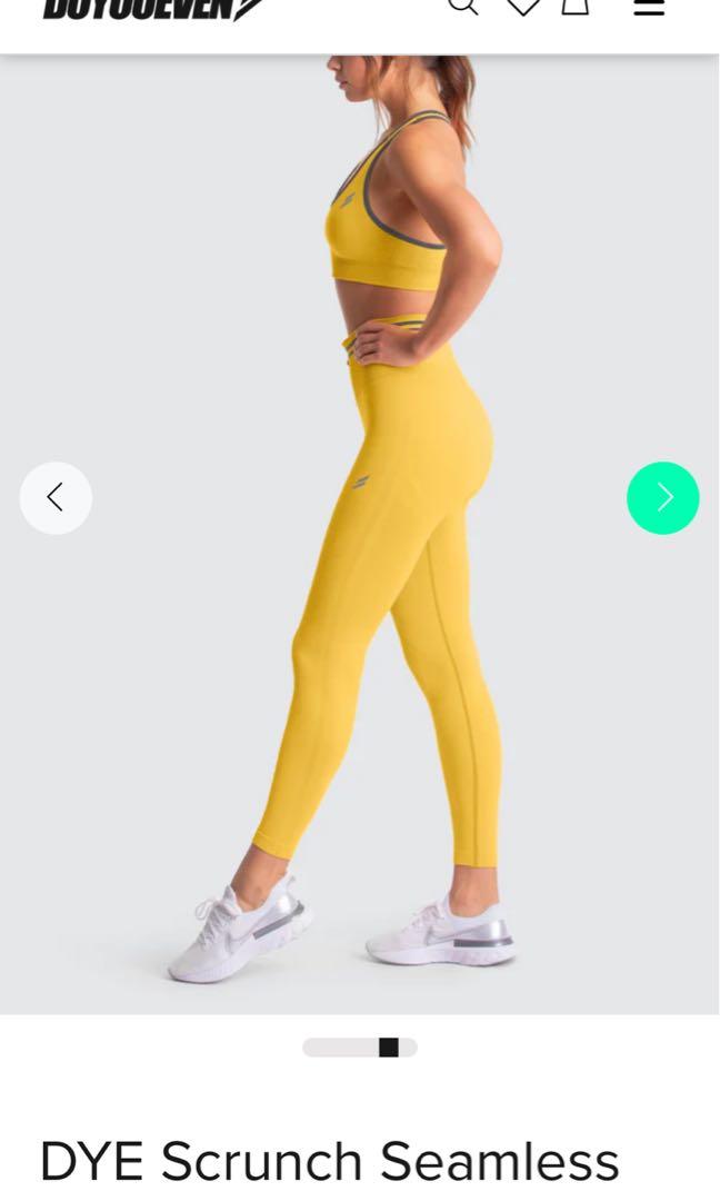 doyoueven scrunch legging xs, Women's Fashion, Activewear on Carousell