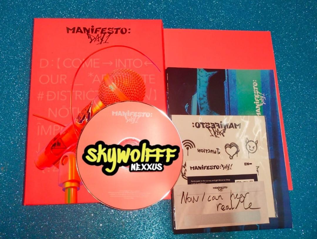 Enhypen Manifesto unsealed album Jungwoon Jay Heesung Sunghoon Niki