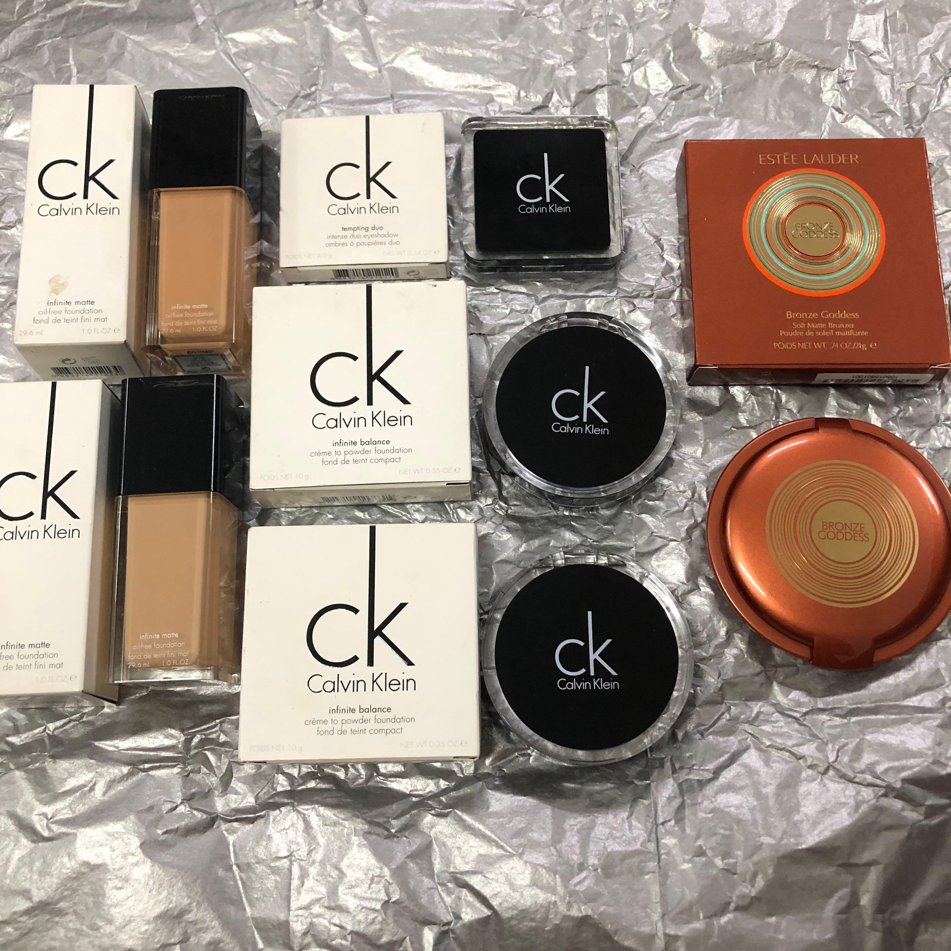 Estee Lauder Calvin Klein make up combo, Beauty & Personal Care, Face,  Makeup on Carousell