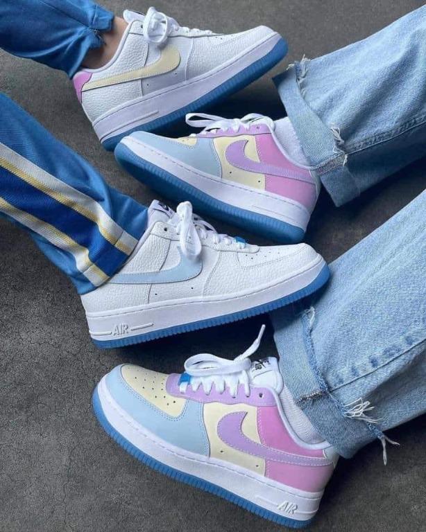 Air force 1 color change top