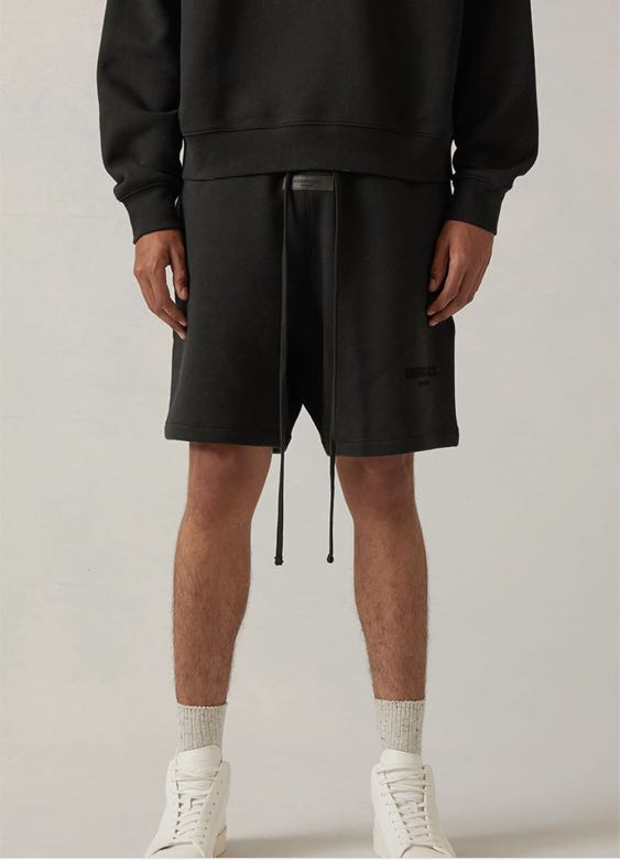 ⭐️ FOG Essentials SS22 Black / Stretch Limo Shorts, Men's