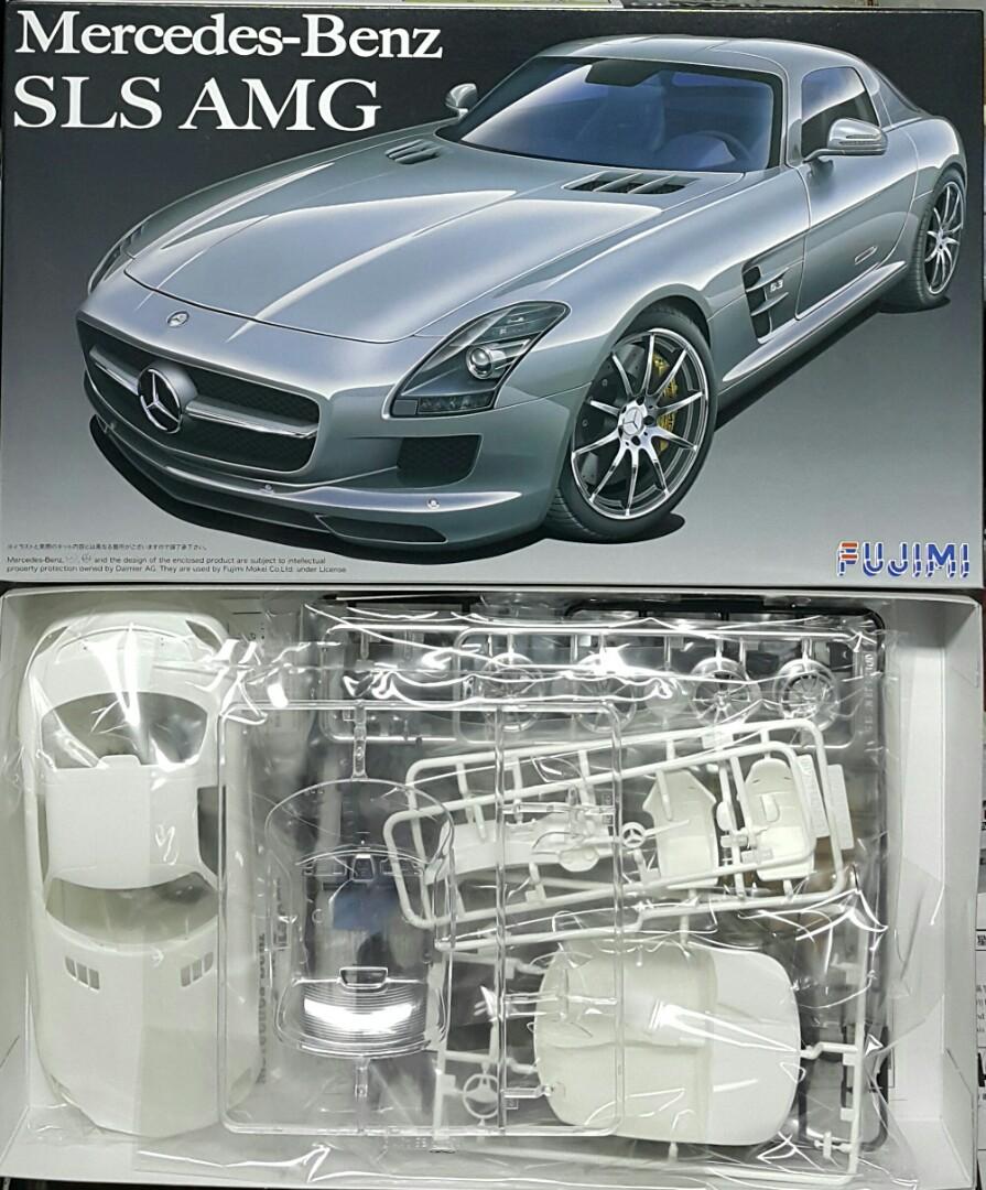 Kit Modèle Réduit Mercedes-Benz SLS AMG 1/24 Fujimi - Neuf En Boîte, Référence FUJ-123929