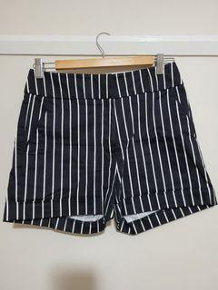Glassons striped tailored shorts