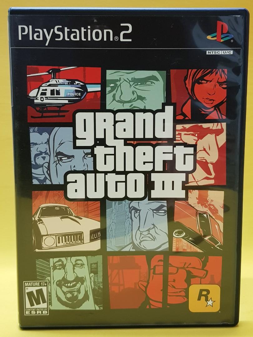 Grand theft hot sale auto iii ps2