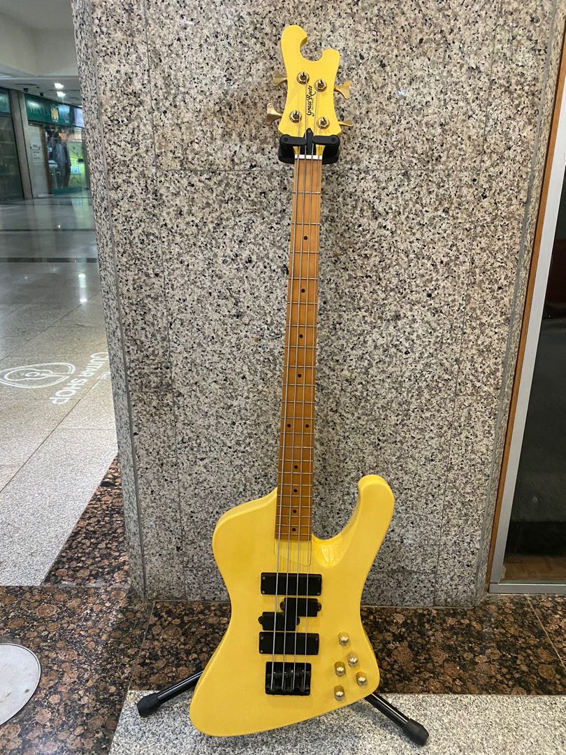 Grass Roots by ESP G-AC-55SM Noisy Electric Bass Guitar
