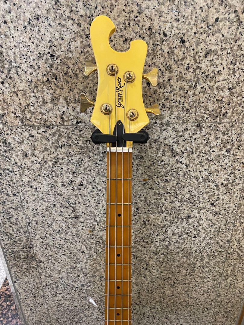Grass Roots by ESP G-AC-55SM Noisy Electric Bass Guitar