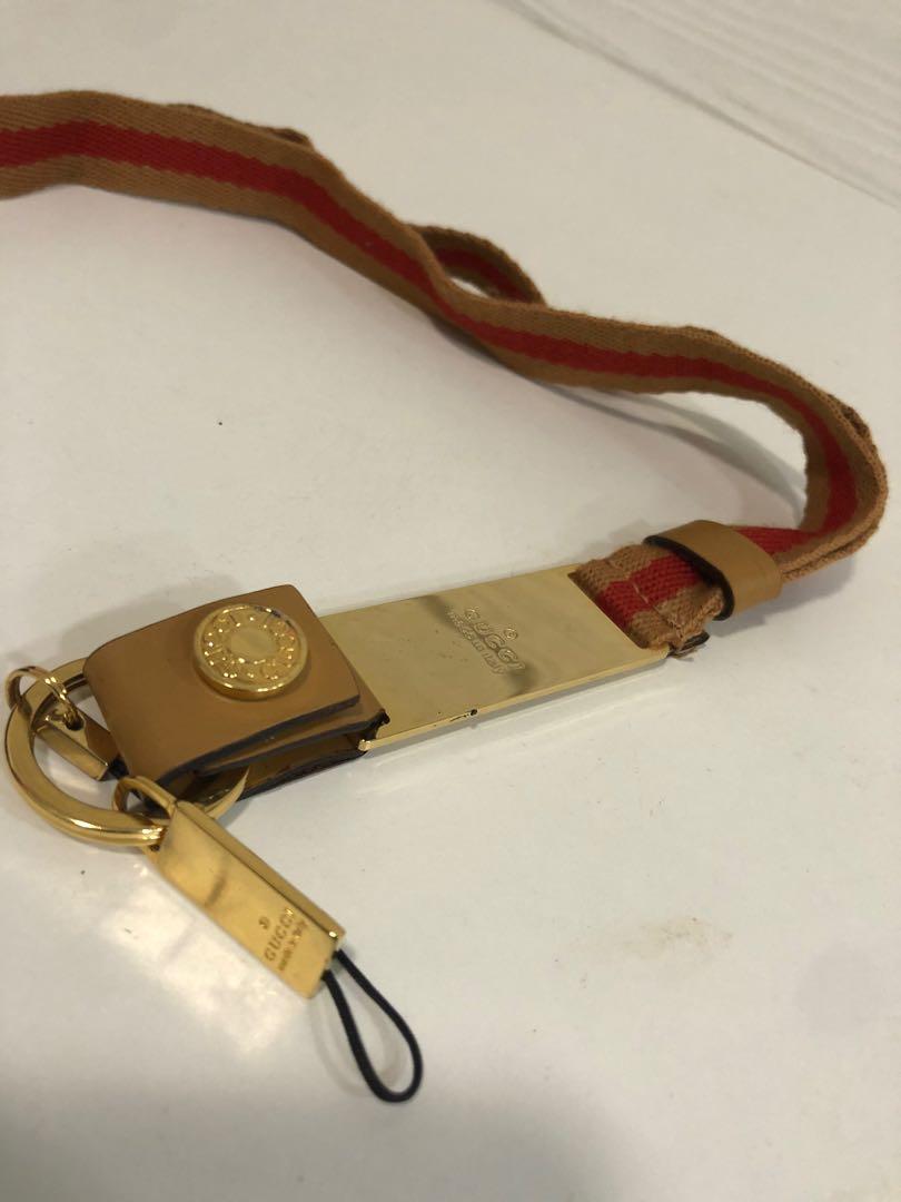Gucci lanyard keychain, Men's Fashion, Watches & Accessories, Accessory  holder, box & organisers on Carousell