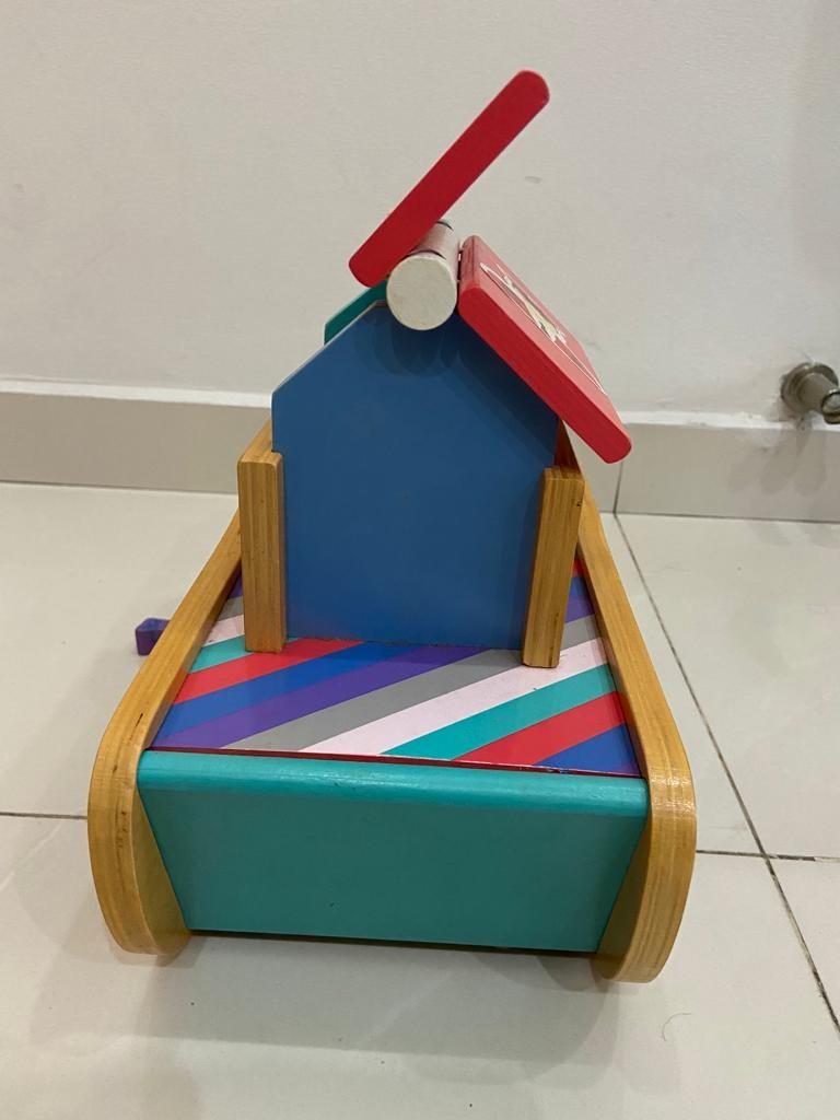 Hamley's Wooden Blocks and Farm Animal 2 set of toys, Hobbies & Toys, Toys & Games on Carousell